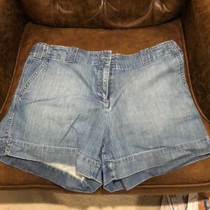 Denim shorts